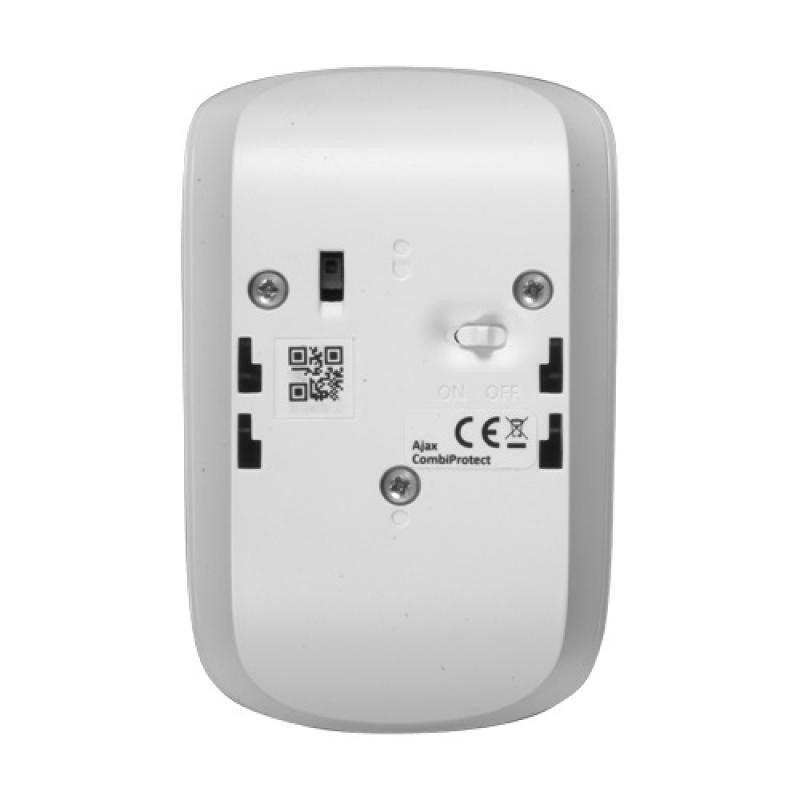 Wireless Anti-Pet PIR and Glass Break Detector for AJAX Systems - White
