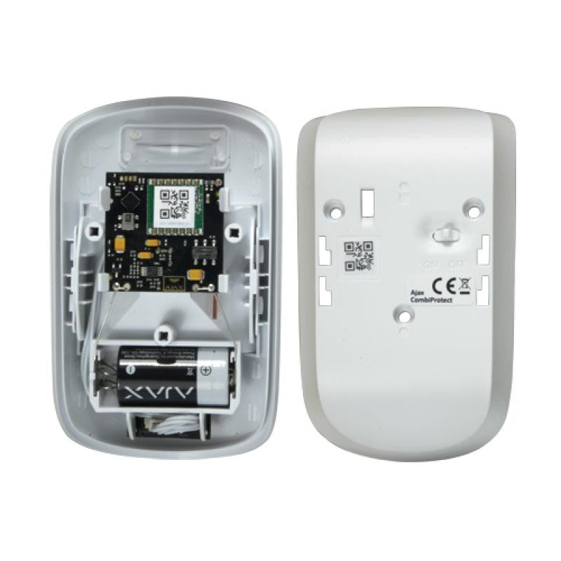 Wireless Anti-Pet PIR and Glass Break Detector for AJAX Systems - White