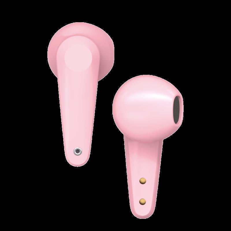 DCU Earbuds Pink Bluetooth Headphones