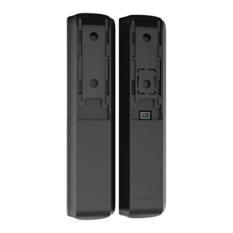 AJAX black magnetic contact with dual technology detects vibration and tilt