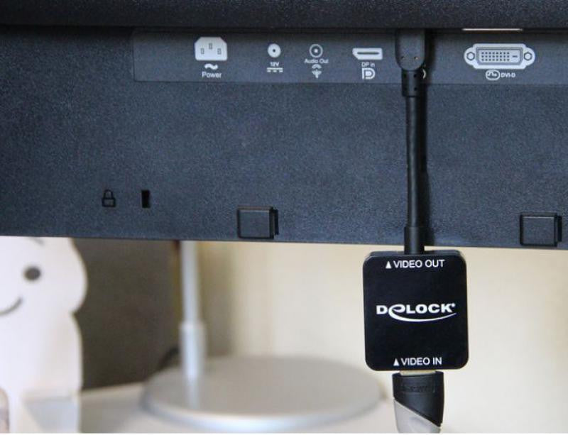 Adaptador HDMI fêmea de alta velocidade para Mini DisplayPort 1.2 macho (MiniDP)