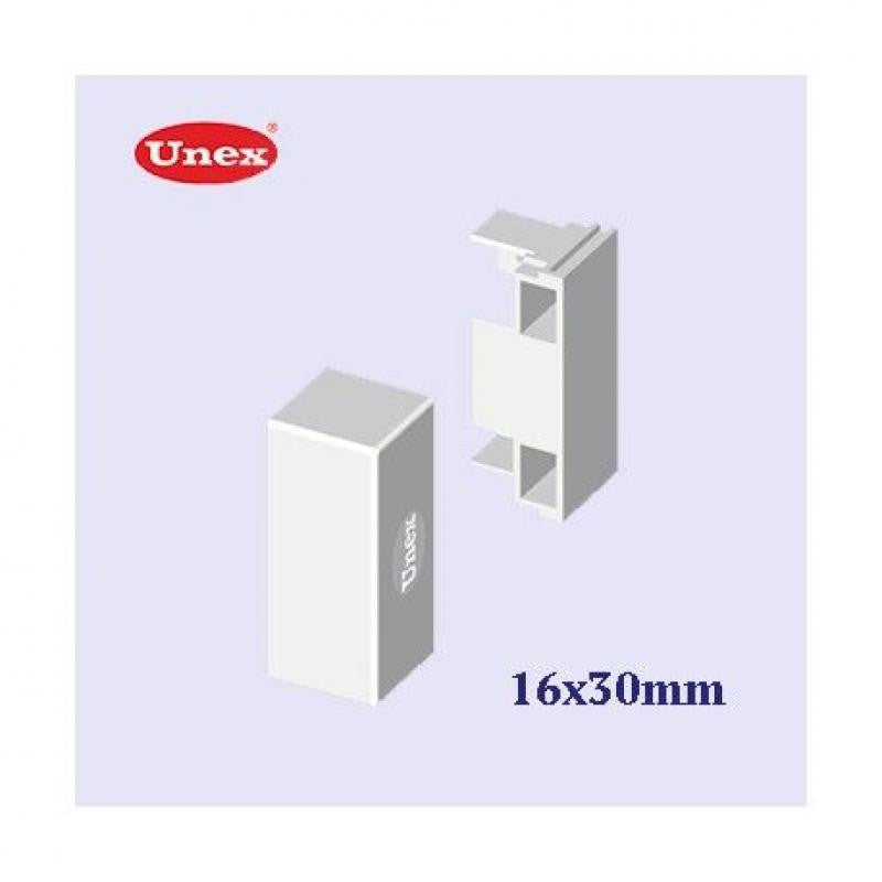 Tampa de extremidade Unex 16x30 em instalação U24x