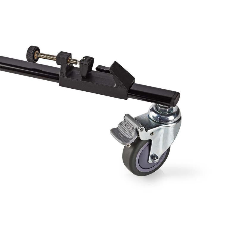 Plataforma rolante para tripé