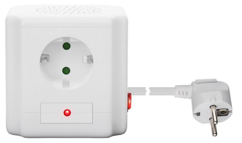 Cubo de Enchufe 4 Vías con Interruptor y 2 Puertos USB Regletas