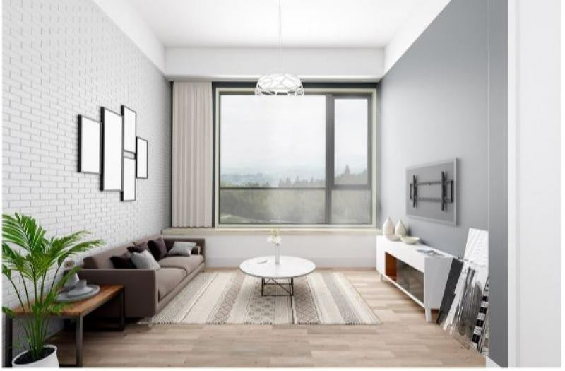 Basic Fixed TV Wall Mount (XL) 43" to 100" Brackets