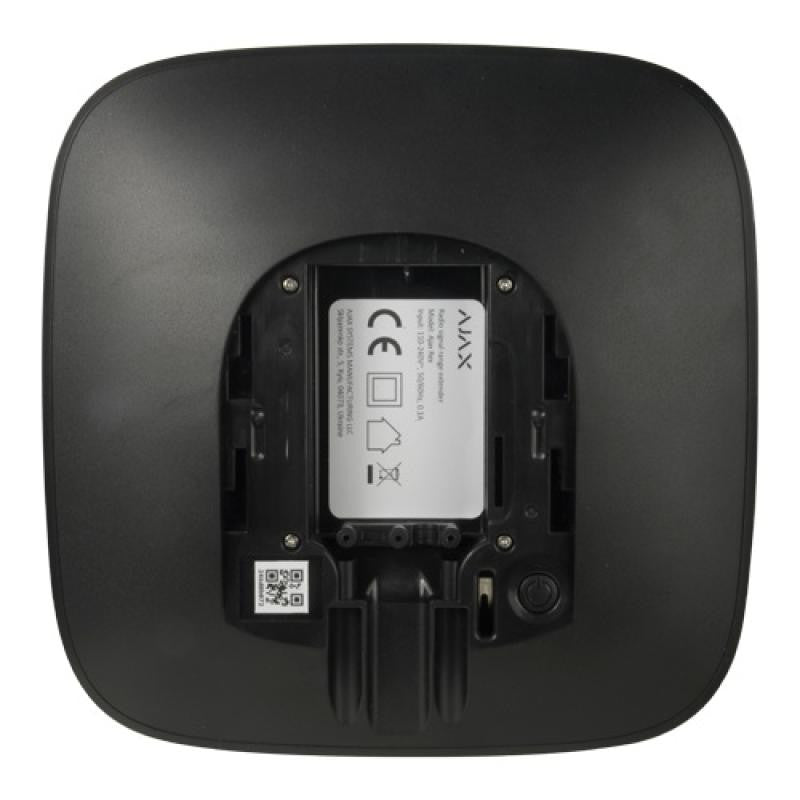 Wireless repeater GEN 1 for AJAX alarm systems black