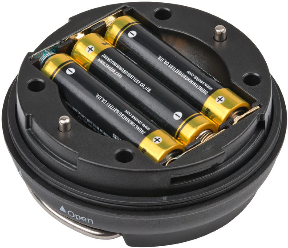 Lanterna LED multifuncional OLI 0200 - Lâmpada portátil para campismo e atividades ao ar livre (180 lm, até 45 horas de iluminação, bateria incluída)