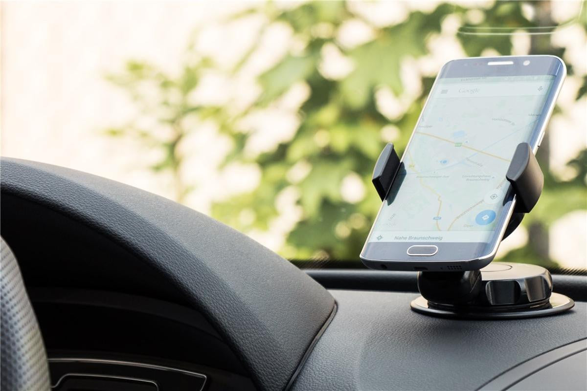 Suporte veicular com ventosa para smartphone