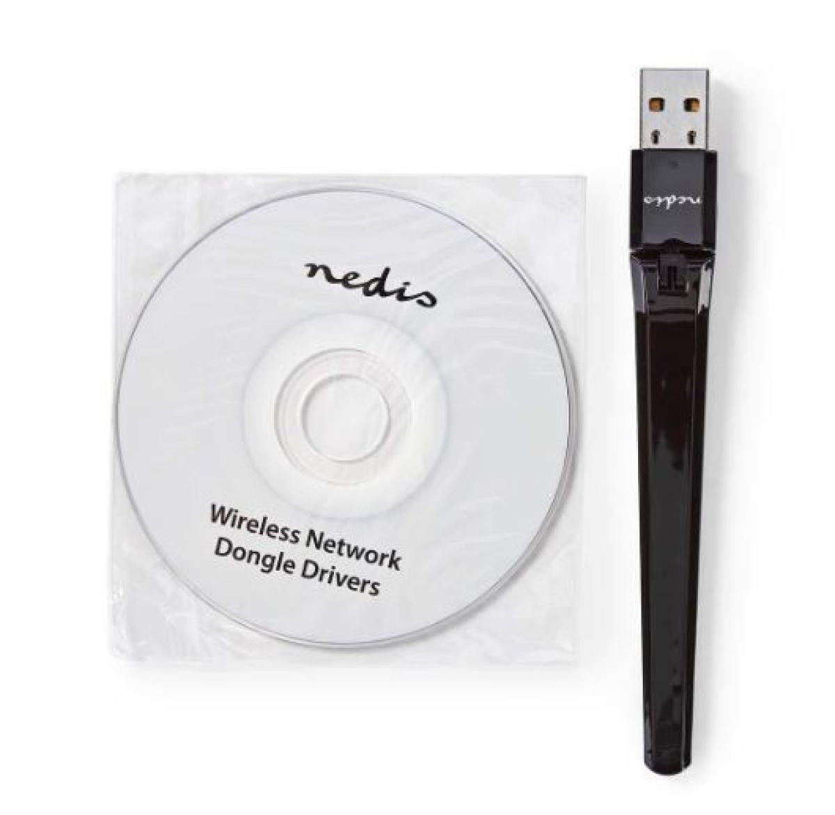 Adaptador de rede sem fios | AC600 Dual Band Preto