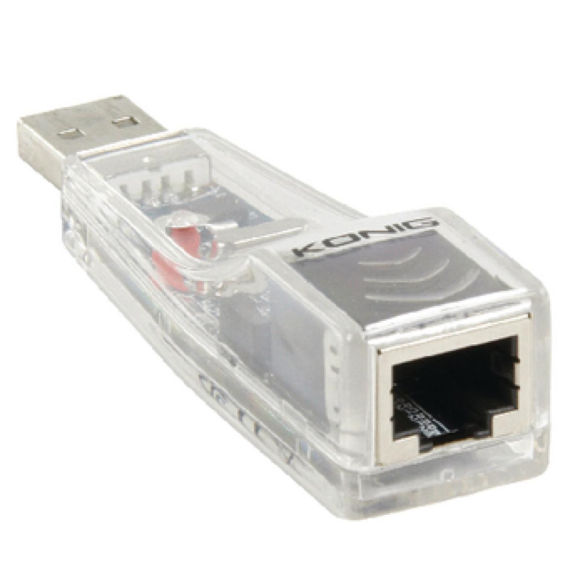 Adaptador USB 2.0 para Ethernet
