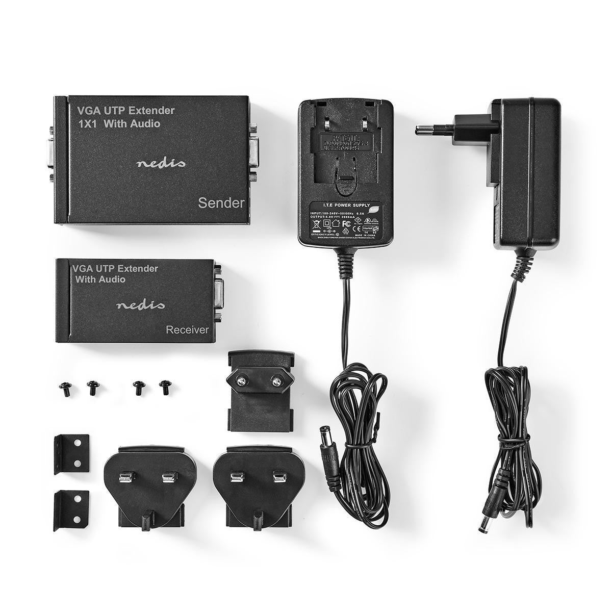 VGA Extender | / Audio Distance Up to: 300 m