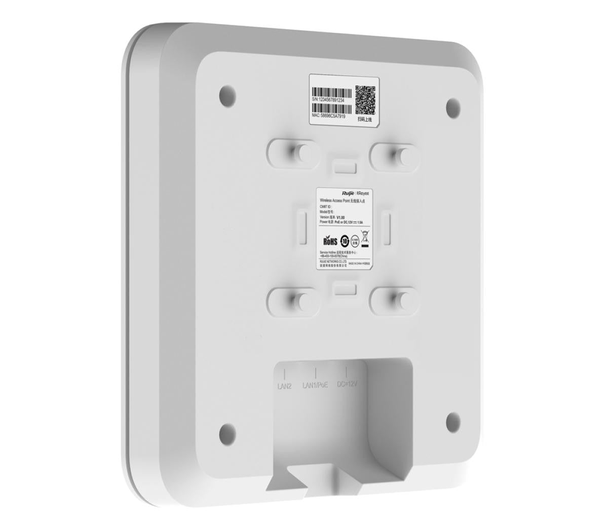 Reyee - Ponto de Acesso Wifi6 com Frequências de 2,4 e 5 GHz - Soluções Wifi