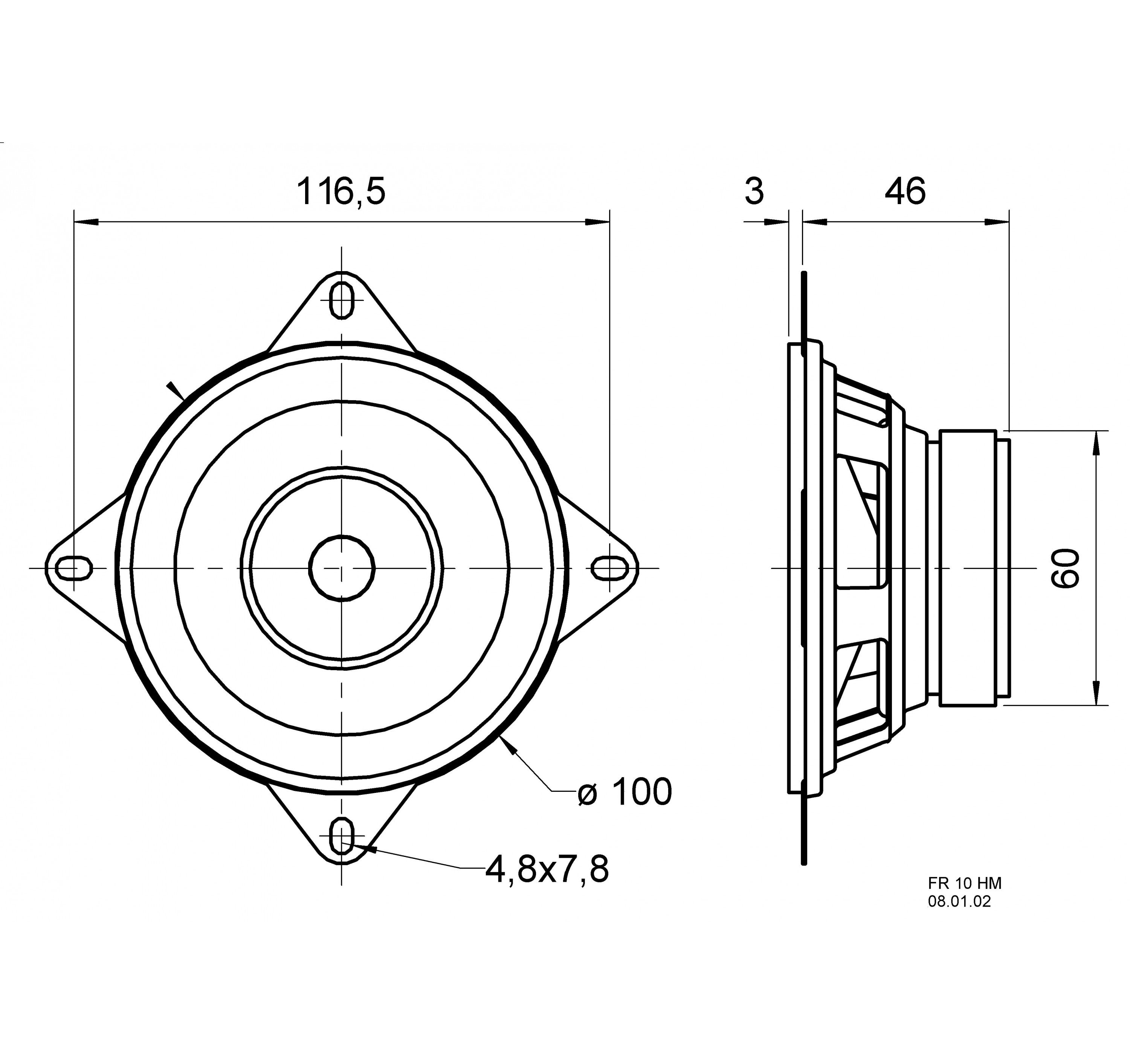 Broadband Speaker 8 ? 30 W