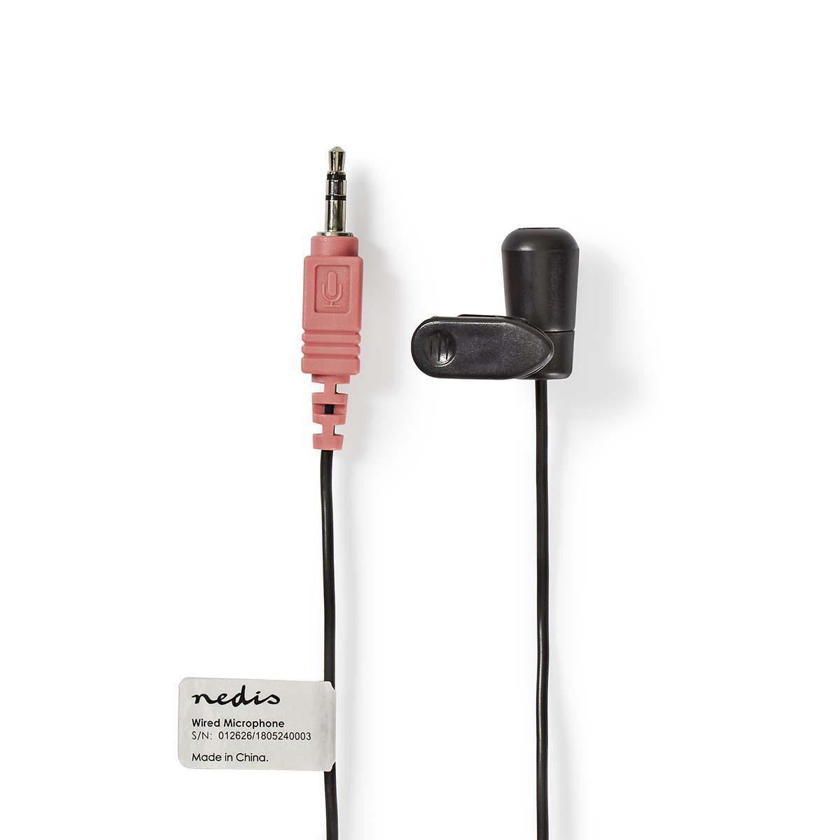 Wired Microphone | 3.5mm Clip Black