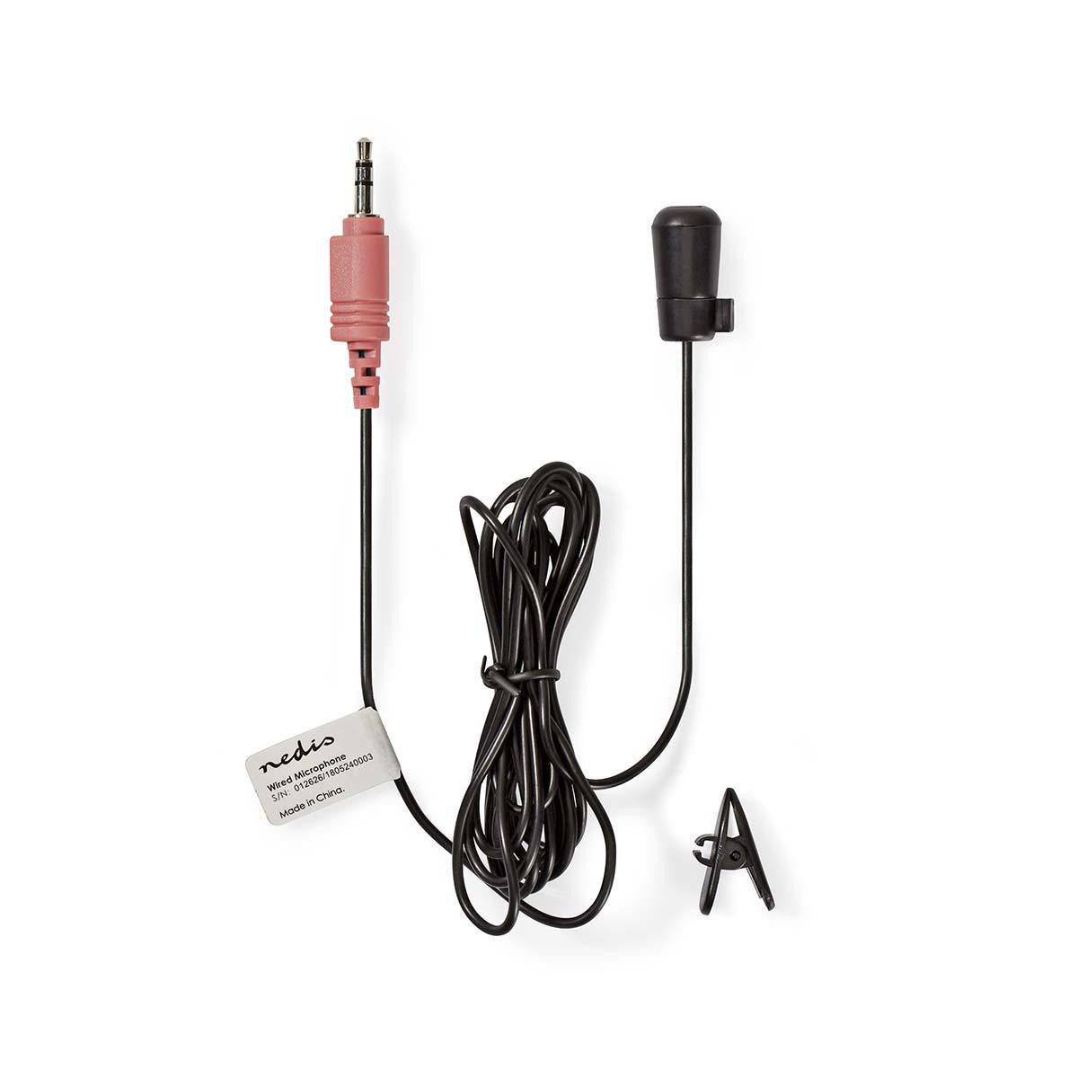 Wired Microphone | 3.5mm Clip Black