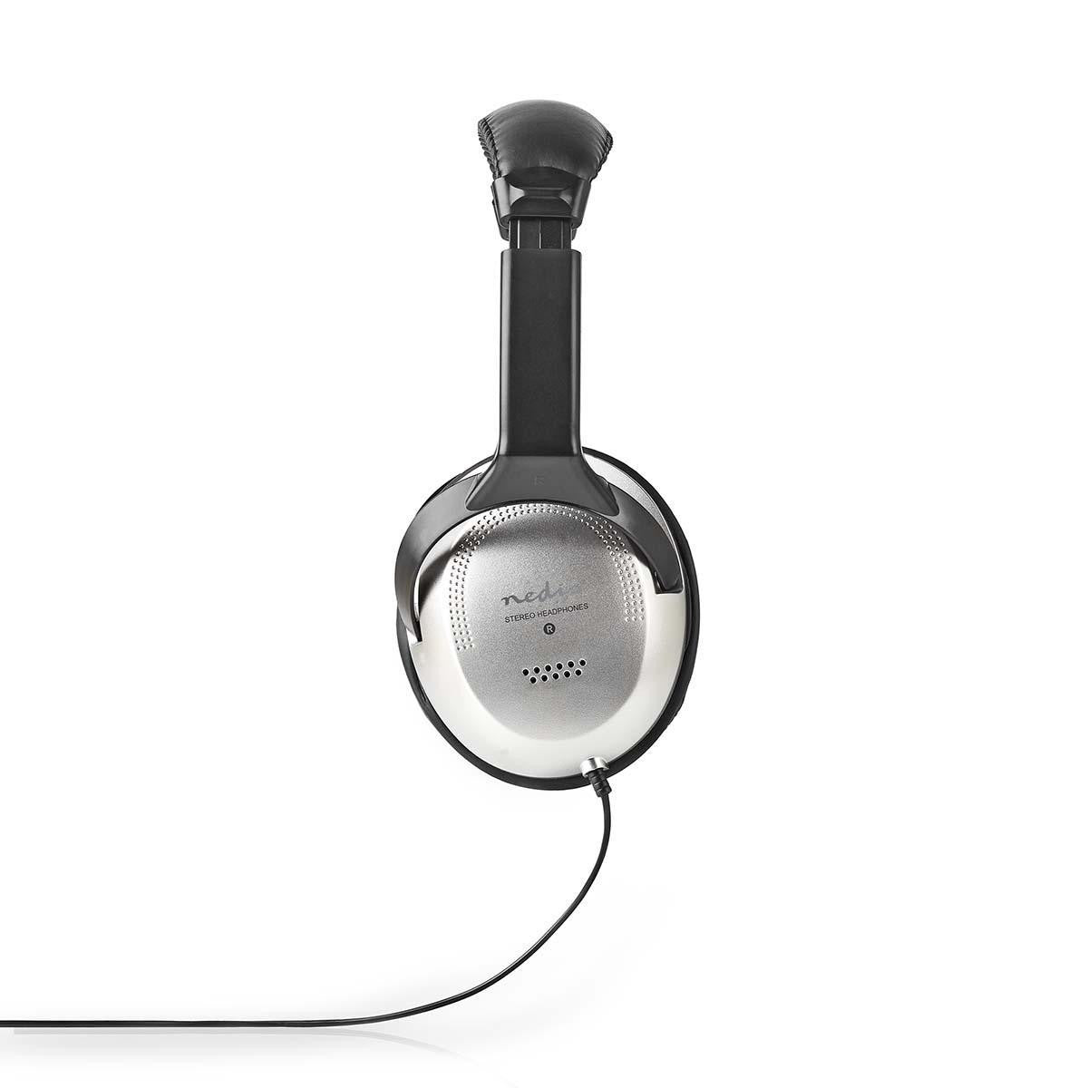 On-Ear Headphones | With 2m Cable Silver/Black
