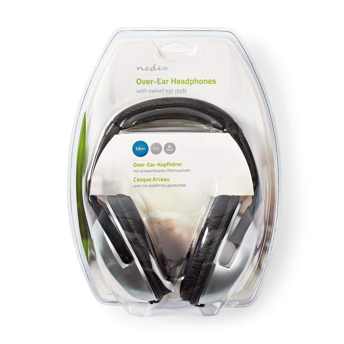 On-Ear Headphones | With 2m Cable Silver/Black