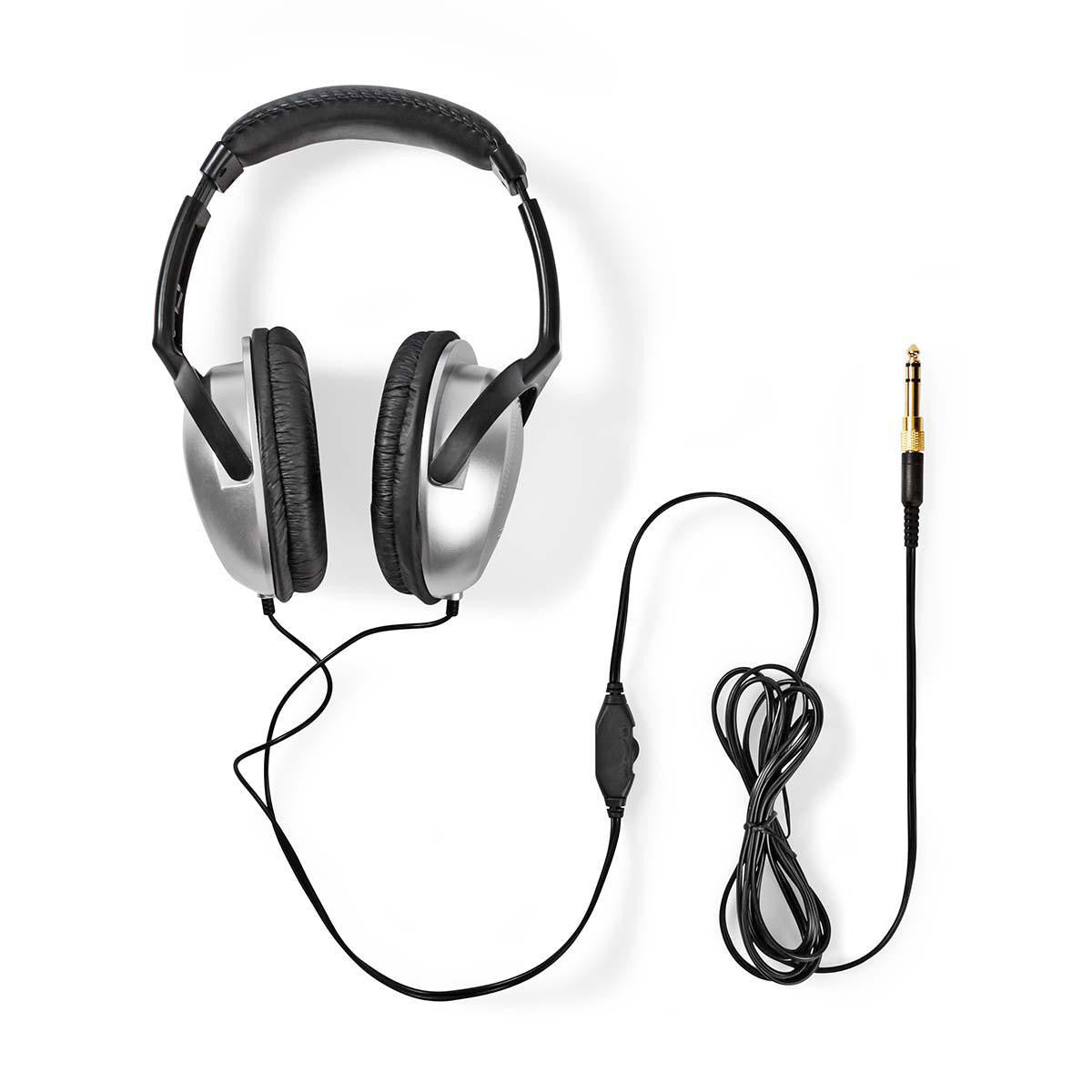 On-Ear Headphones | With 6m Cable Silver/Black