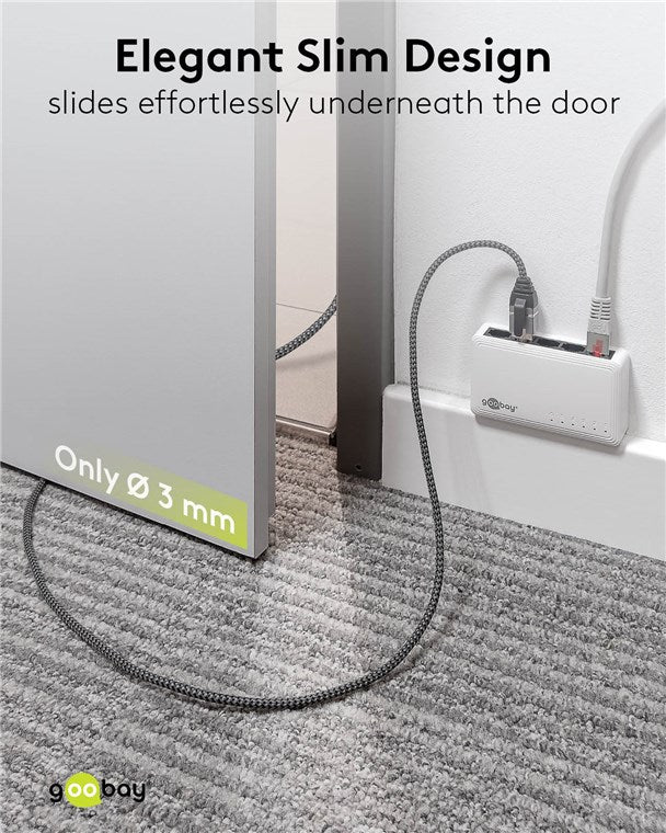 USB-C 3.1 to RJ45 Ethernet Cable, Slim