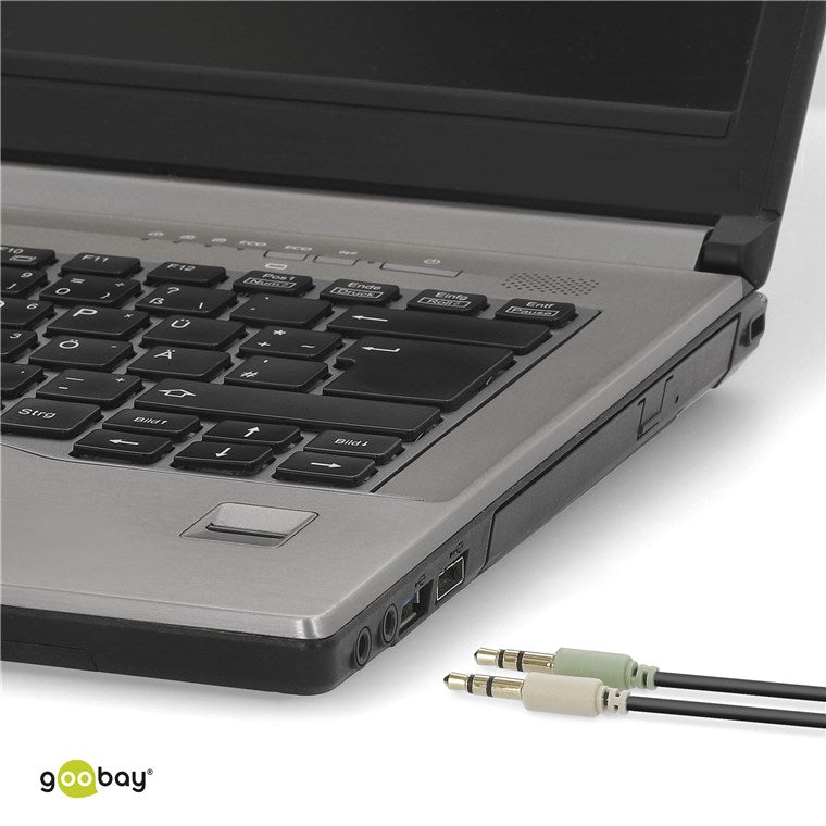 Adaptador de audio (auriculares > portátil)