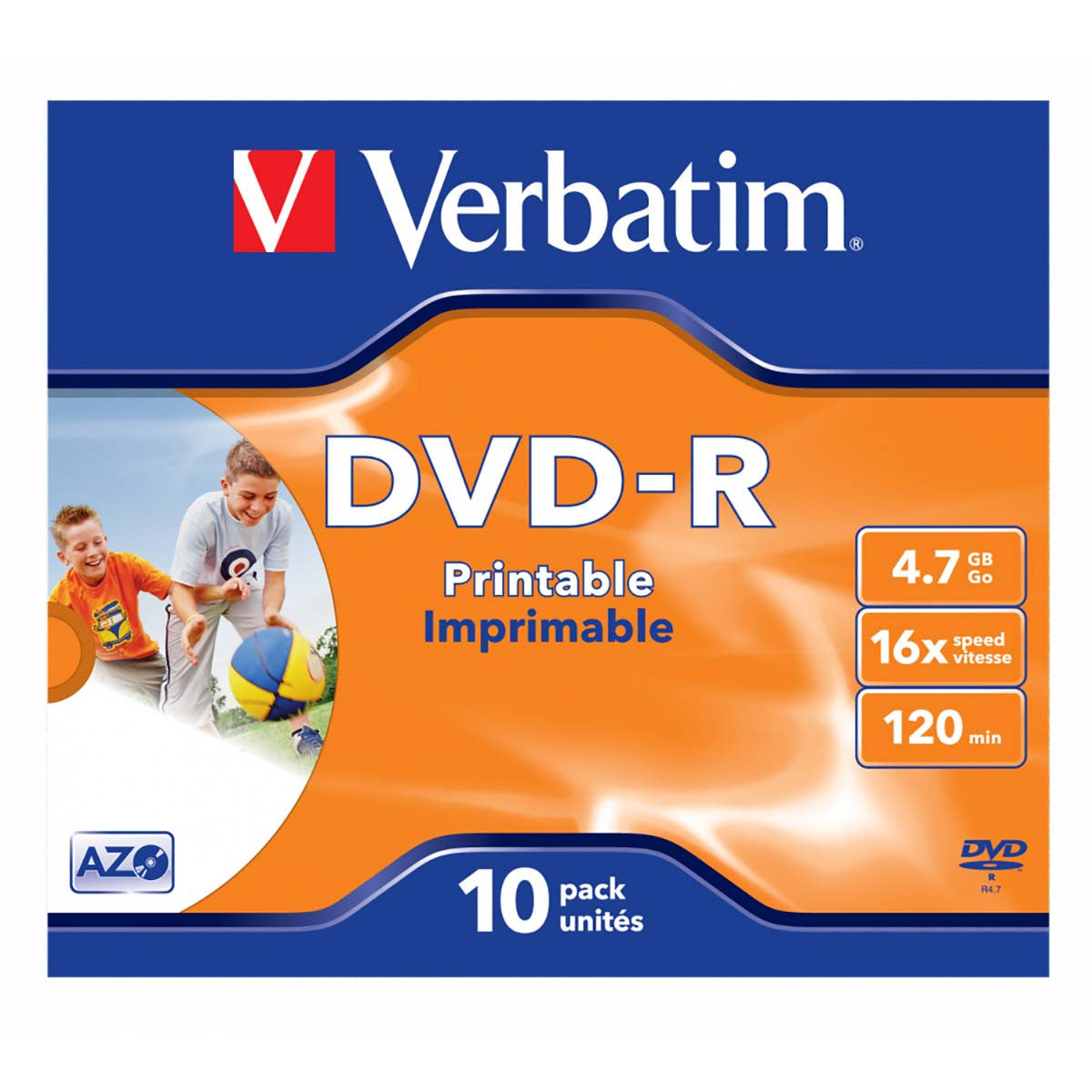 DVD 4.7 GB 10 Pieces