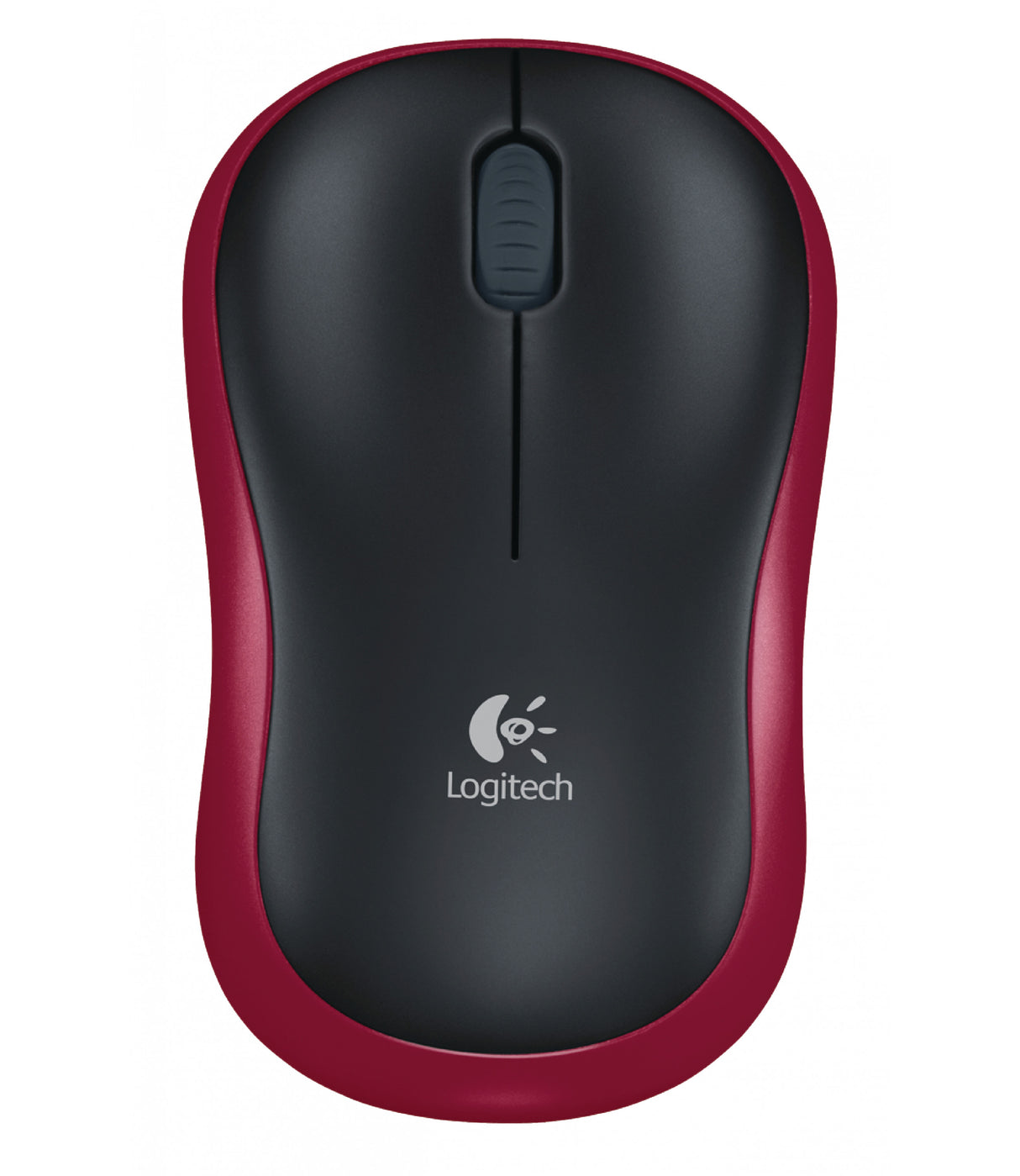 Logitech M185 Red Wireless Mouse