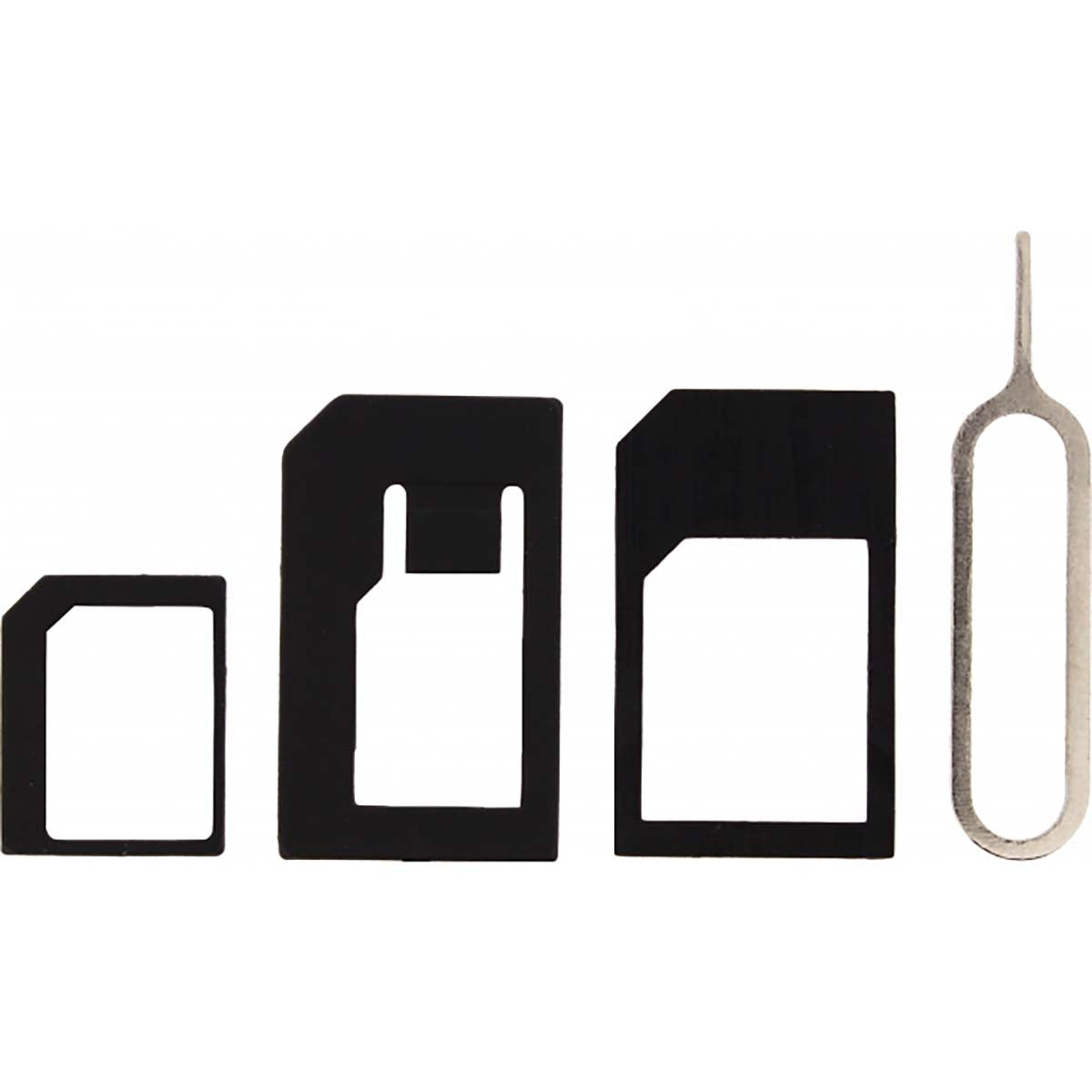 Kit Adaptador SIM para Telemóvel 4 em 1