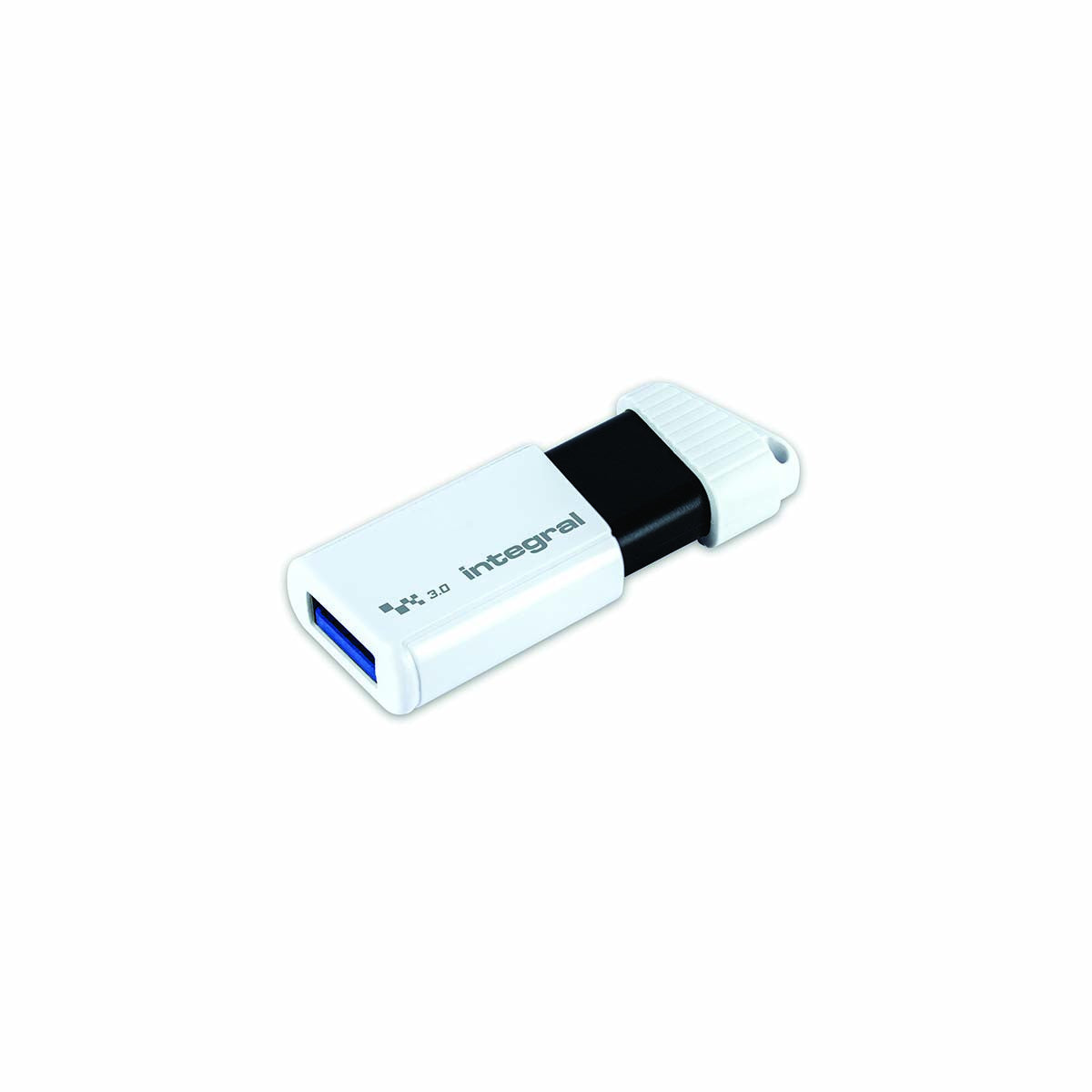 Pen USB 3.0 de 64 GB branco/preto