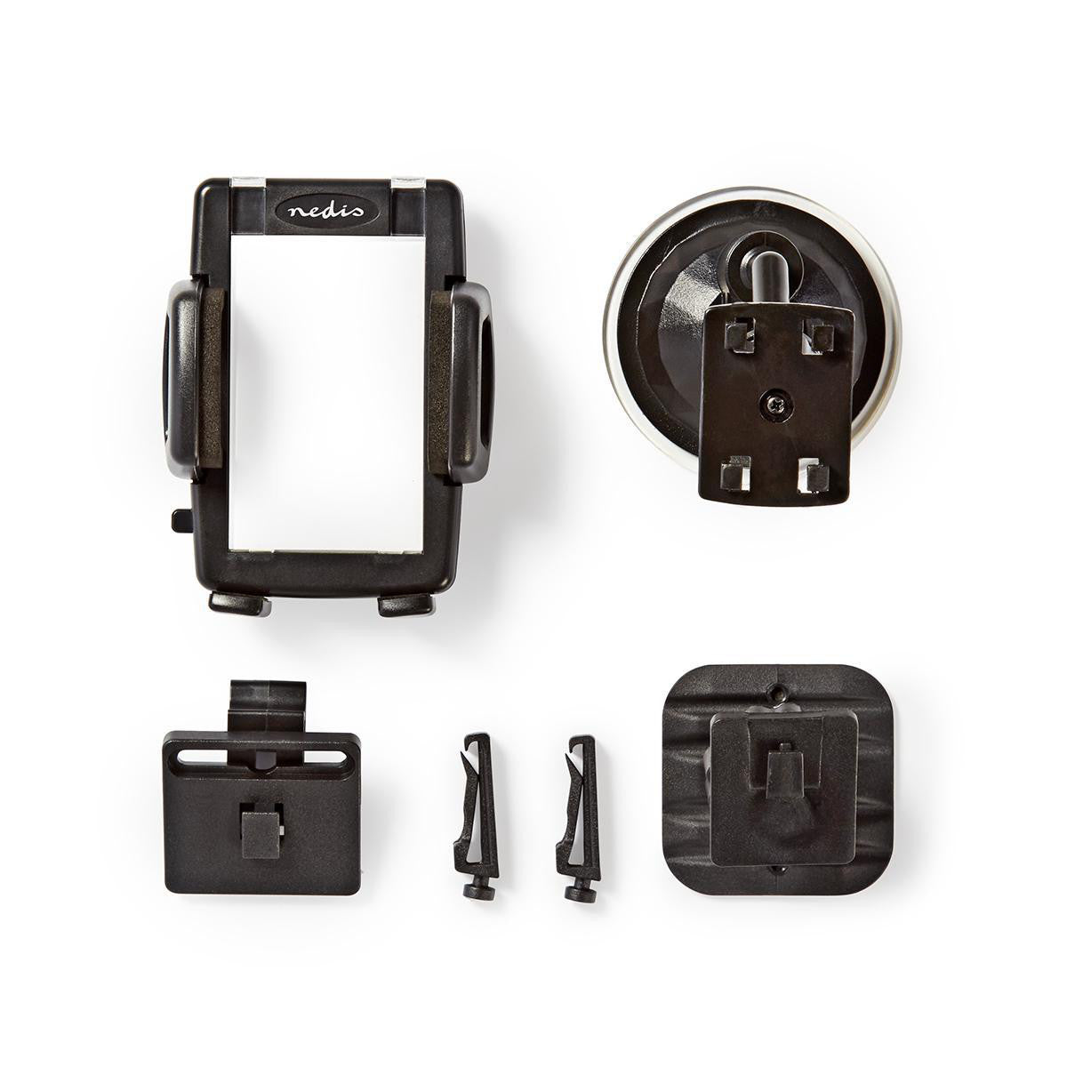 Car Mount for Smartphone | 3 in 1 Air Vent/Suction Cup/Adhesive