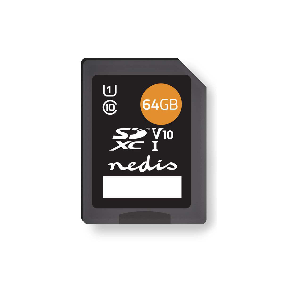 Memory Card | Sdxc 64 GB Write Up to 80 Mbps Class 10