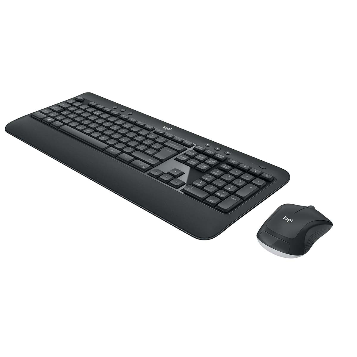 US International Multimedia Wireless Keyboard and Mouse Dark Grey Keyboards