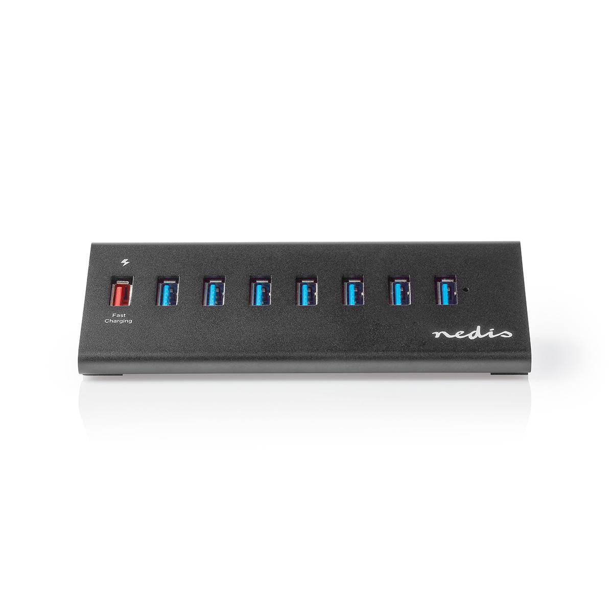 Concentrador USB | 8 Puertos Alimentación 3.0 QC3.0 5 Gbps