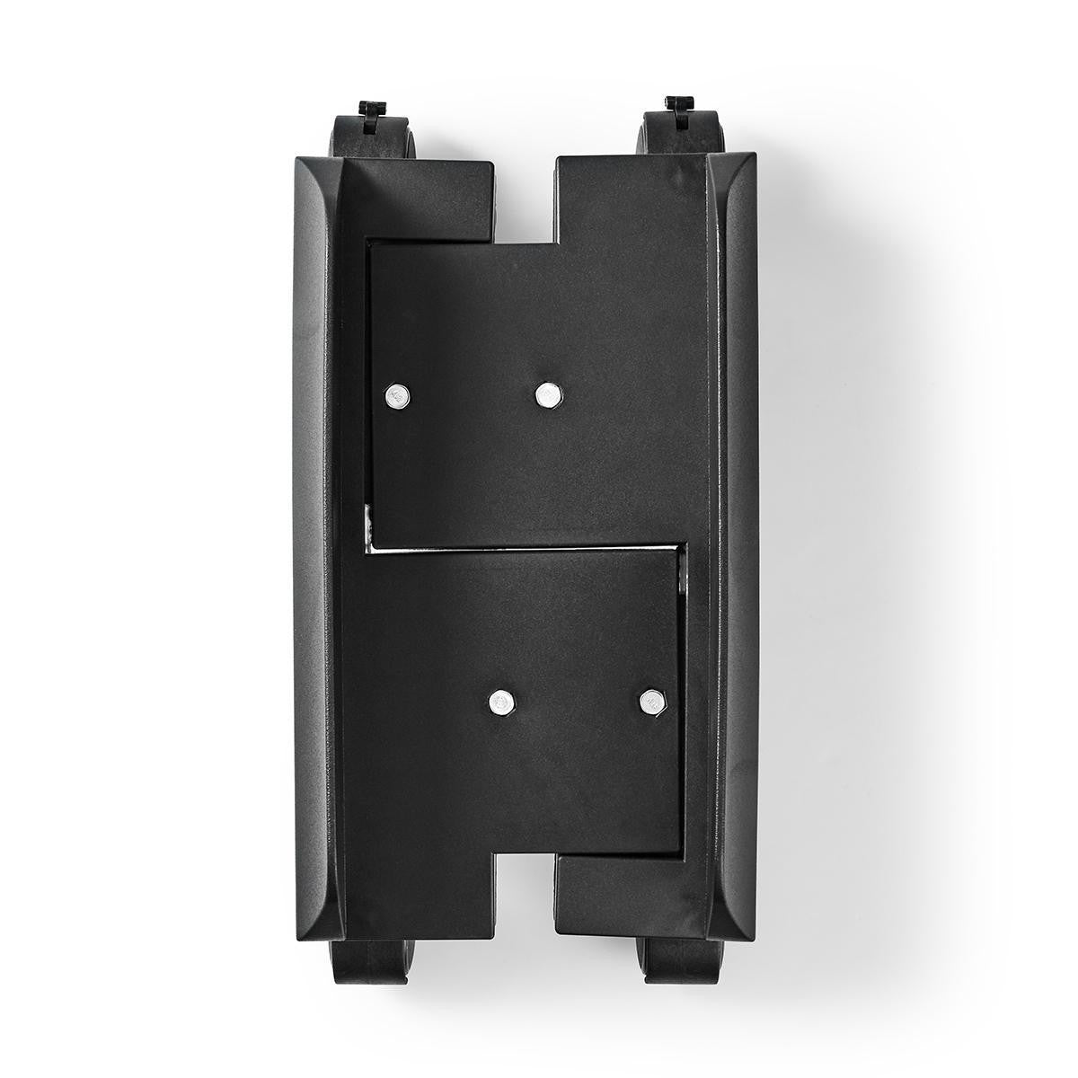 Suporte para PC de secretária | Largura ajustável, 4 rodízios giratórios com fecho