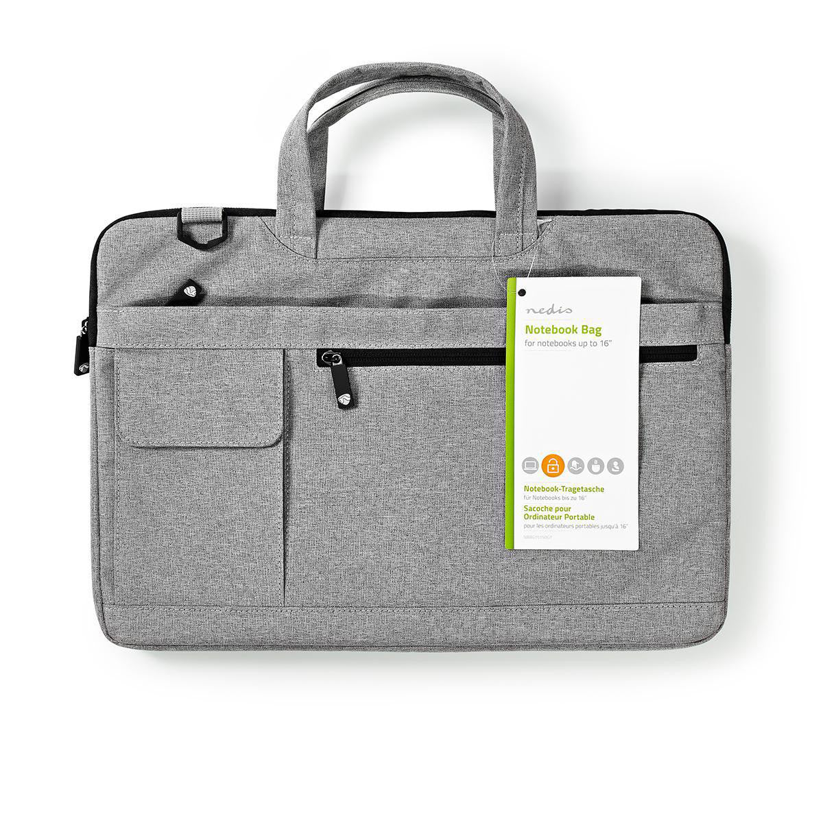 Laptop Bag | 15 - 16" Belt 8 Compartments 30 mm 285 410 Polyester