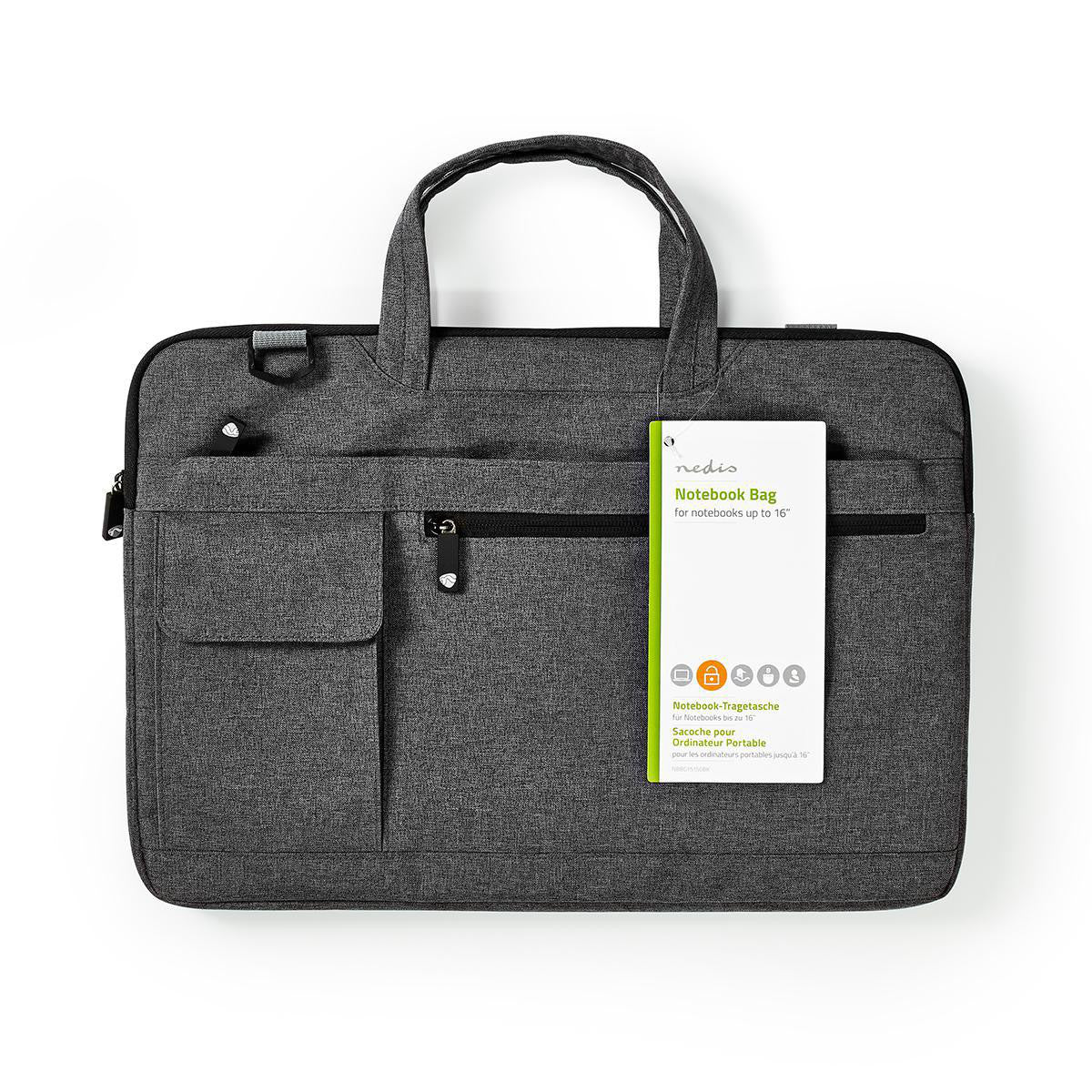 Mochila para portátil | 15-16" | Pega | 8 compartimentos | 30mm | 285/410 Poliéster