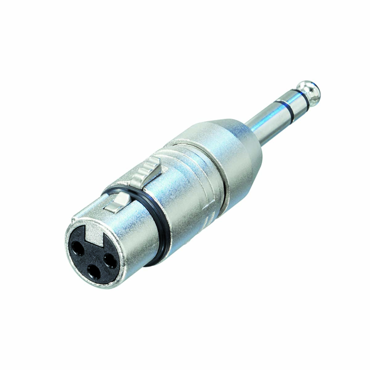 Female XLR to 6.35mm male stereo jack adapter Neutrik