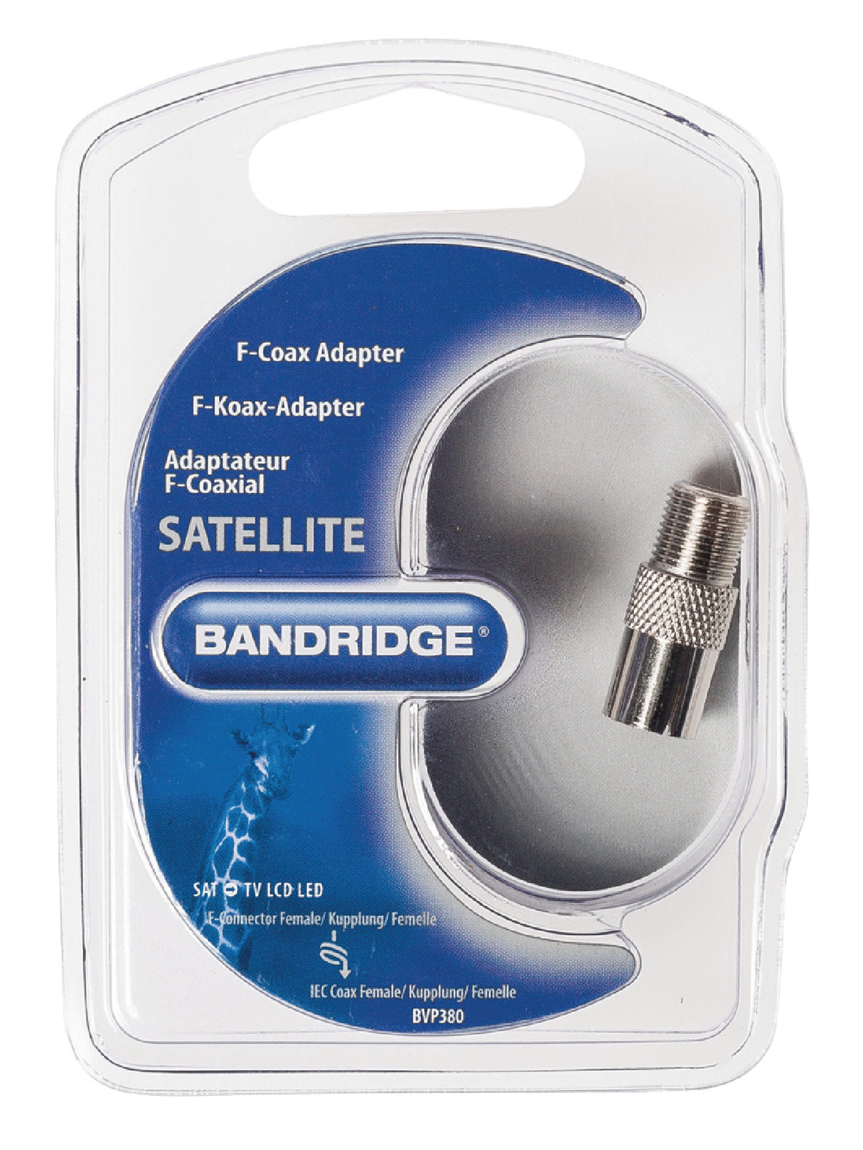 Conector de antena adaptador coaxial F