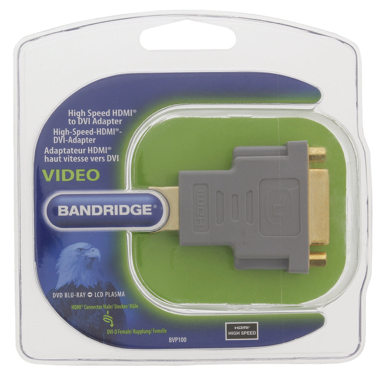 High Speed HDMI to DVI HDMI Adapter