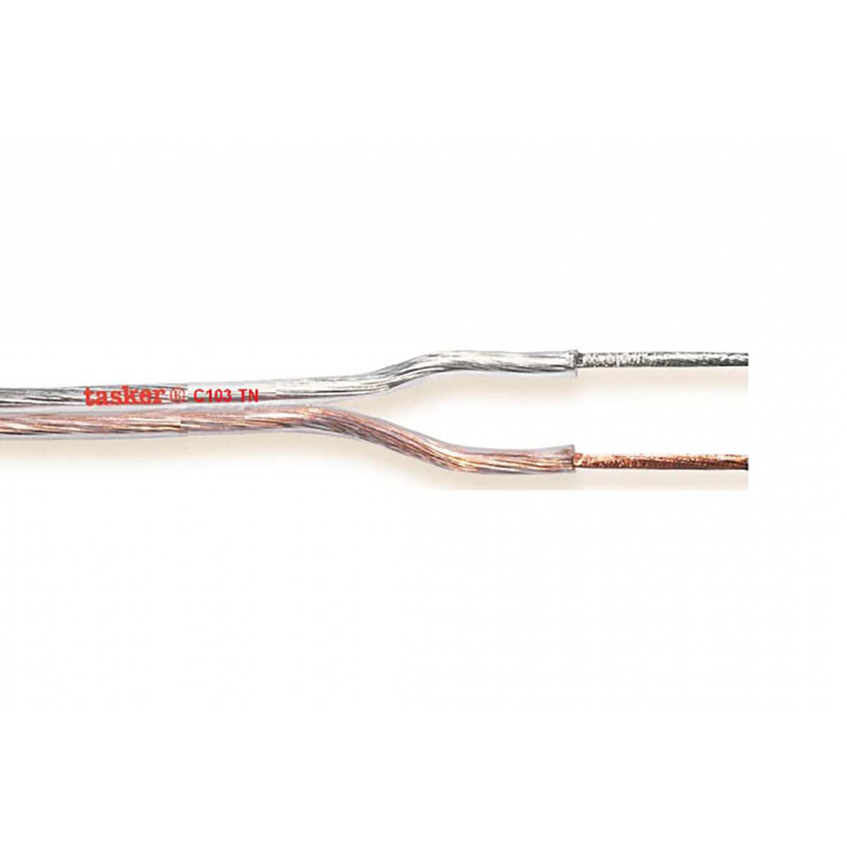 Cable Transparente Para Altavoz Tasker