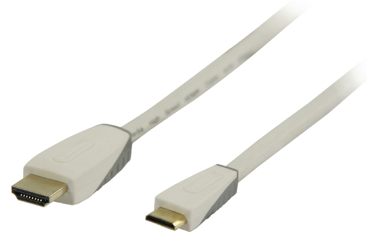 Cabo Mini HDMI de Alta Velocidade com Ethernet 1,00 m
