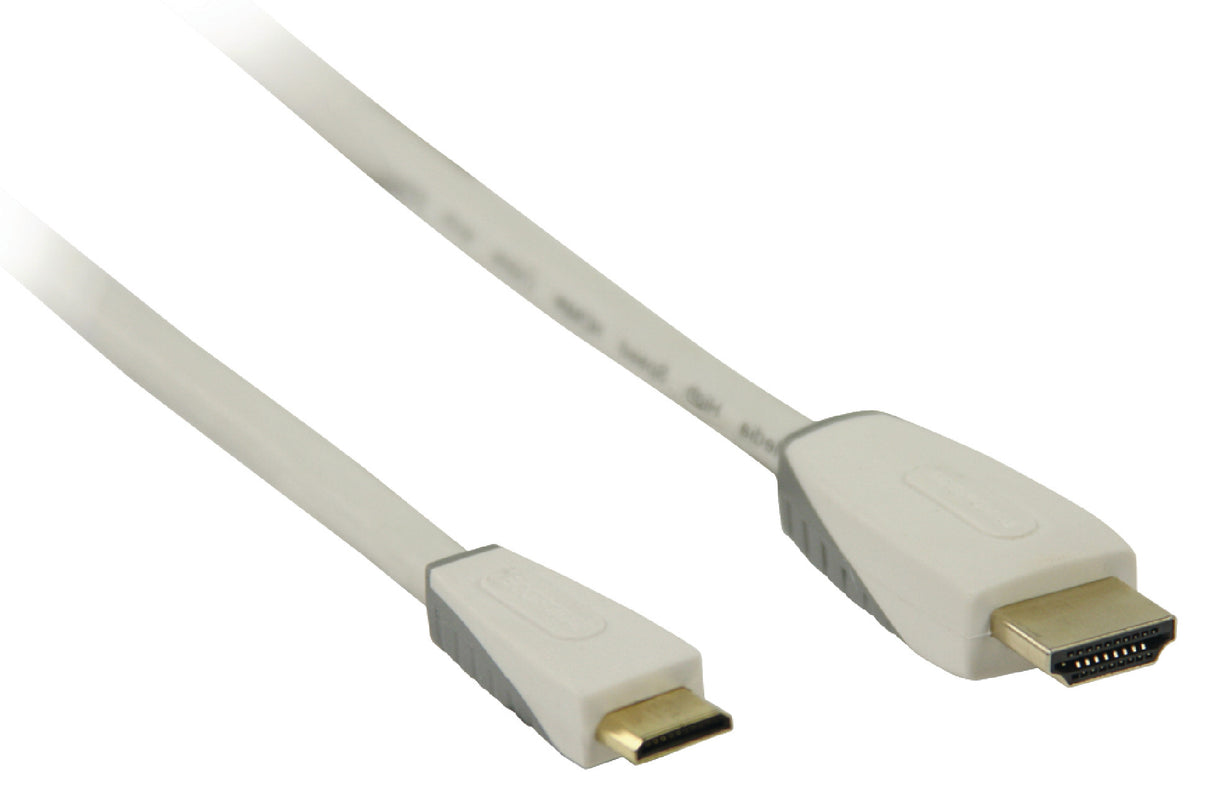 Cabo Mini HDMI de Alta Velocidade com Ethernet 1,00 m