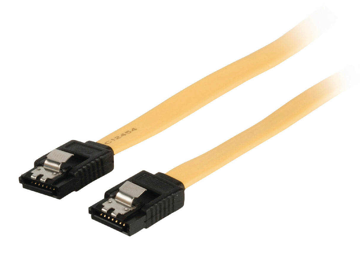 Sata 6 Gb/s Data Cable 7-pin Female - 1.0 m in Yellow *Uncategorized