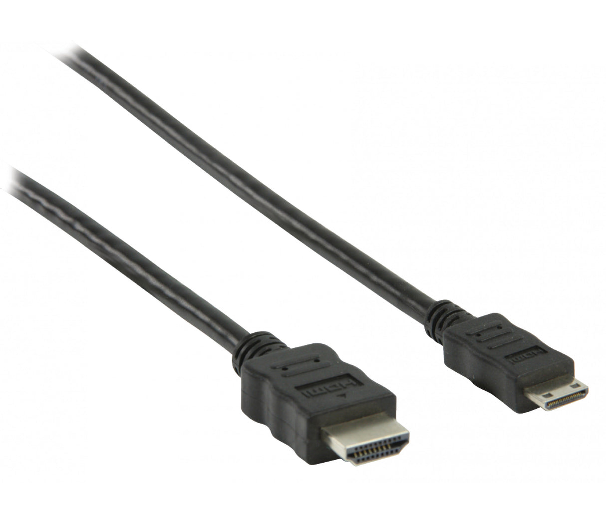 Cabo HDMI de alta velocidade com conector Mini HDMI de 2,00 m em preto.