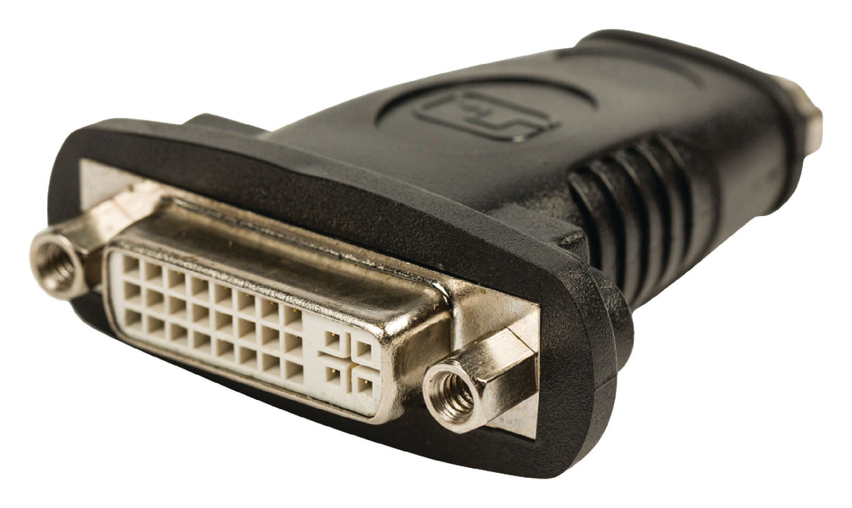 Adaptador HDMI para DVI com entrada fêmea em preto DVI-D