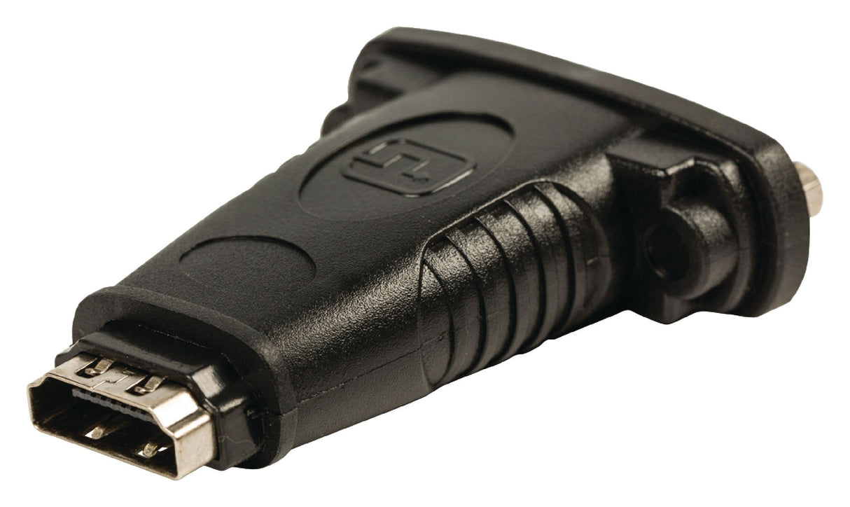 Adaptador HDMI para DVI com entrada fêmea em preto DVI-D