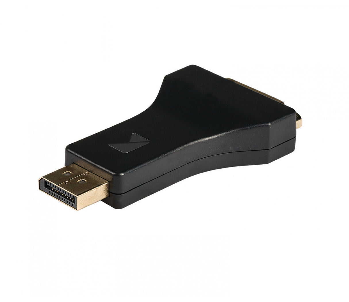 Adaptador DisplayPort para DVI macho para DVI-D fêmea, 1 unidade, cinzento