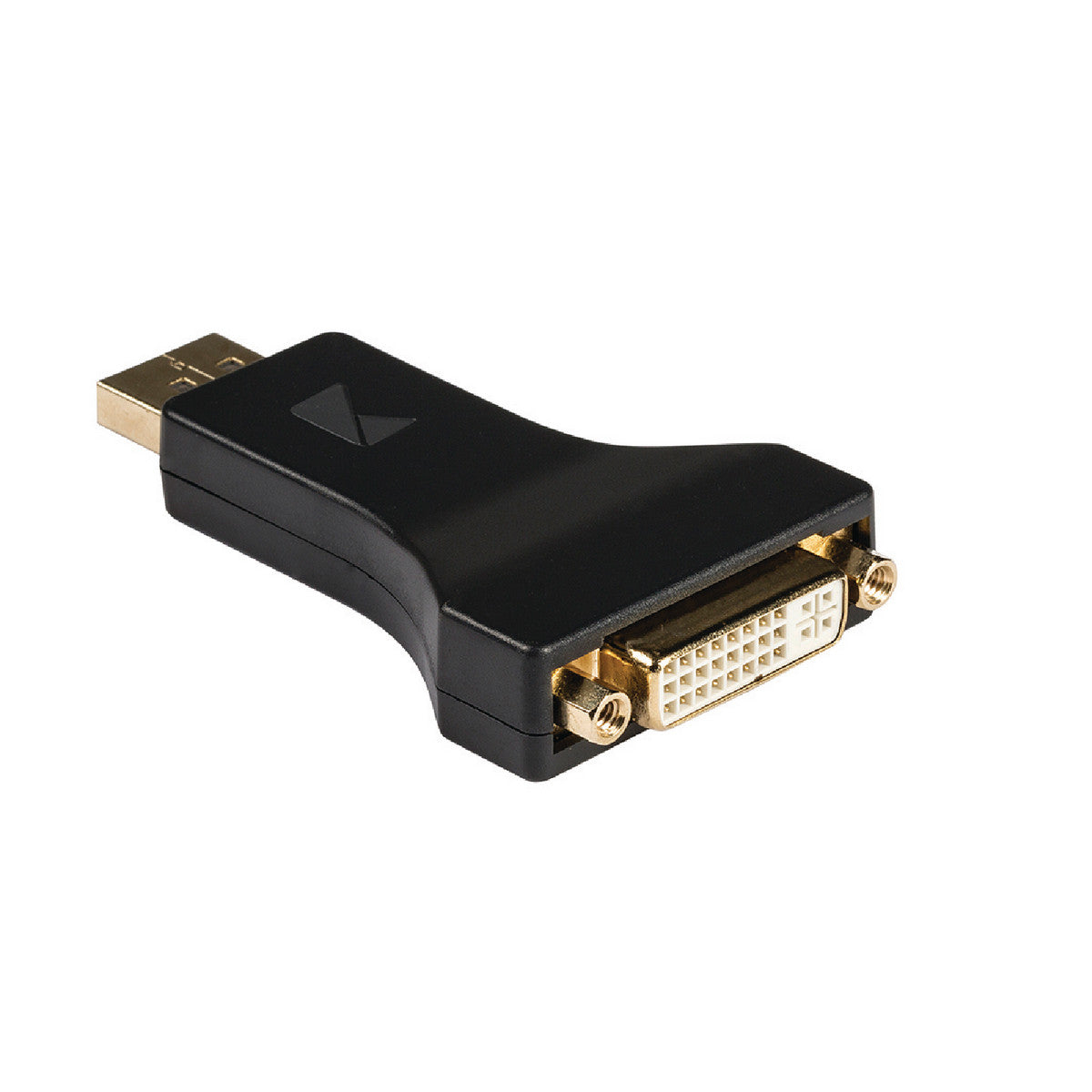 Adaptador DisplayPort para DVI macho para DVI-D fêmea, 1 unidade, cinzento