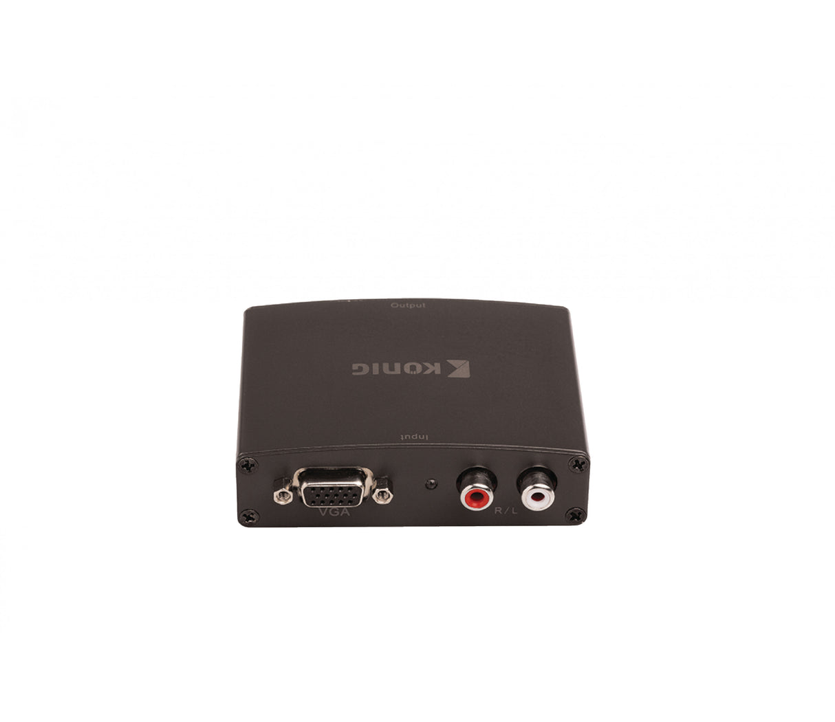 Conversor HDMI para VGA fêmea + Saída de áudio RL para cinzento escuro