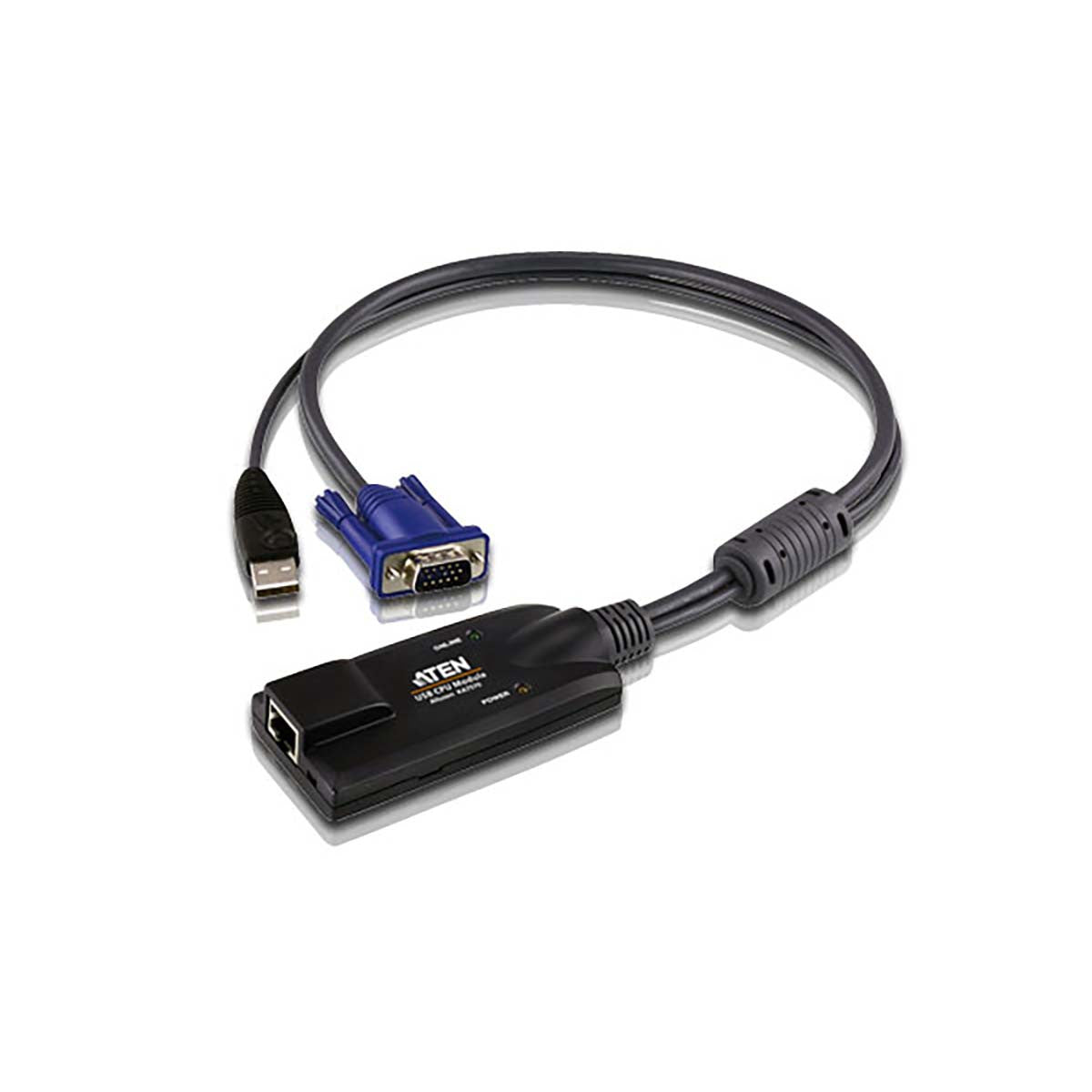Cabo adaptador KVM VGA/USB de 0,25 m