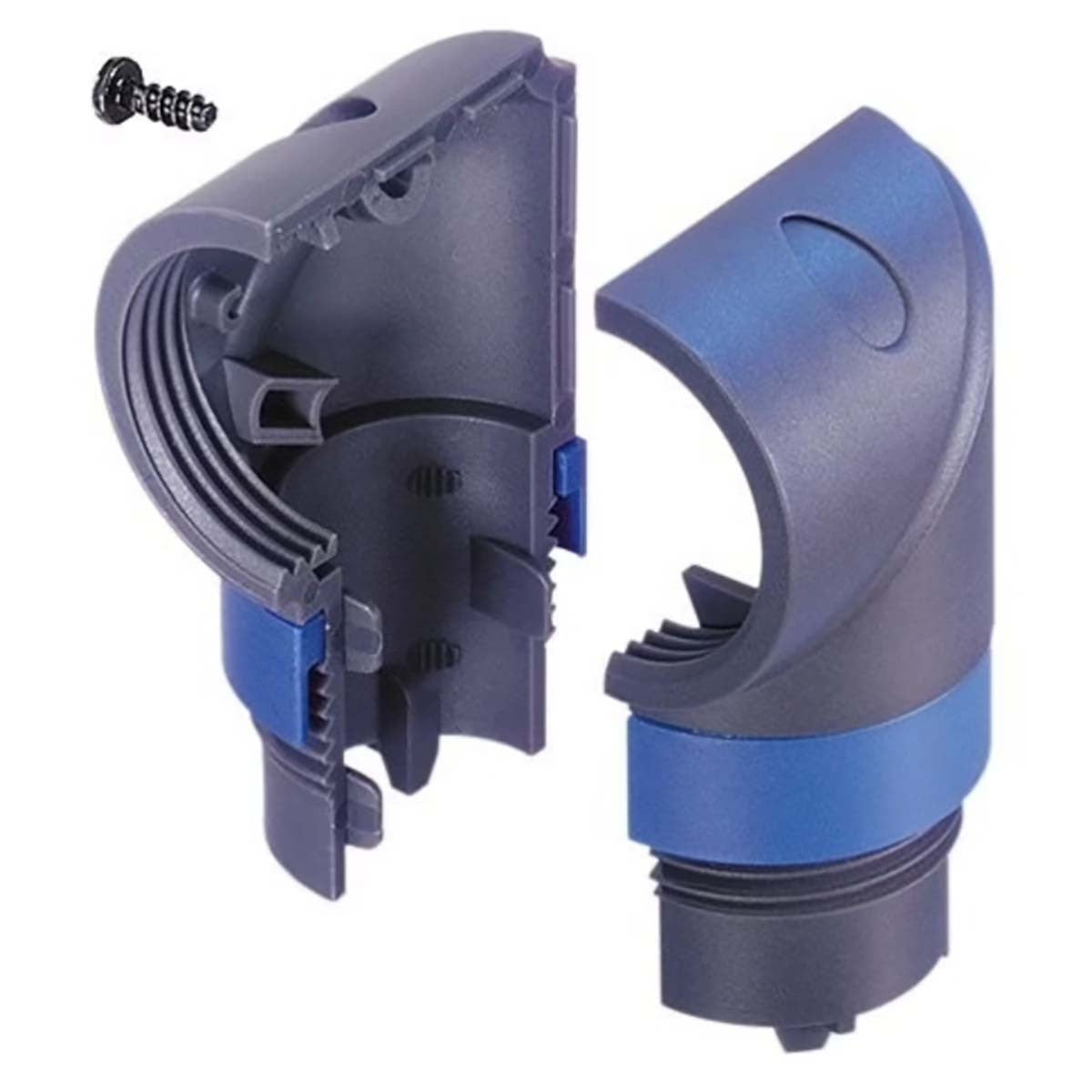 Carcaça angulada, lâmpadas LED Speakon pretas